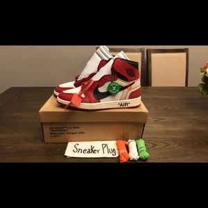 Off-White X Nike Air Jordan 1 Chicago Size 9 DS